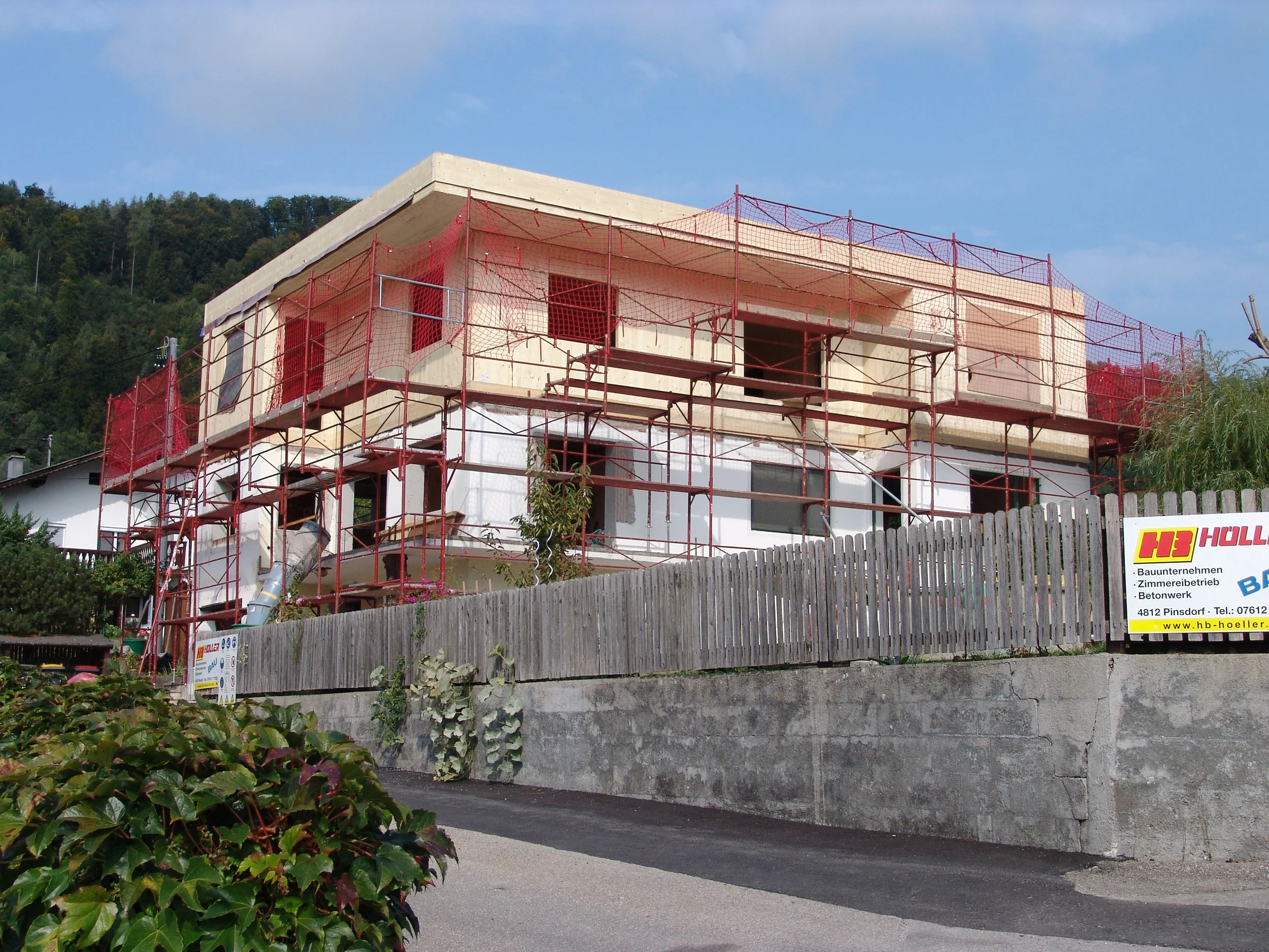 In Bau / Holzmassivbau