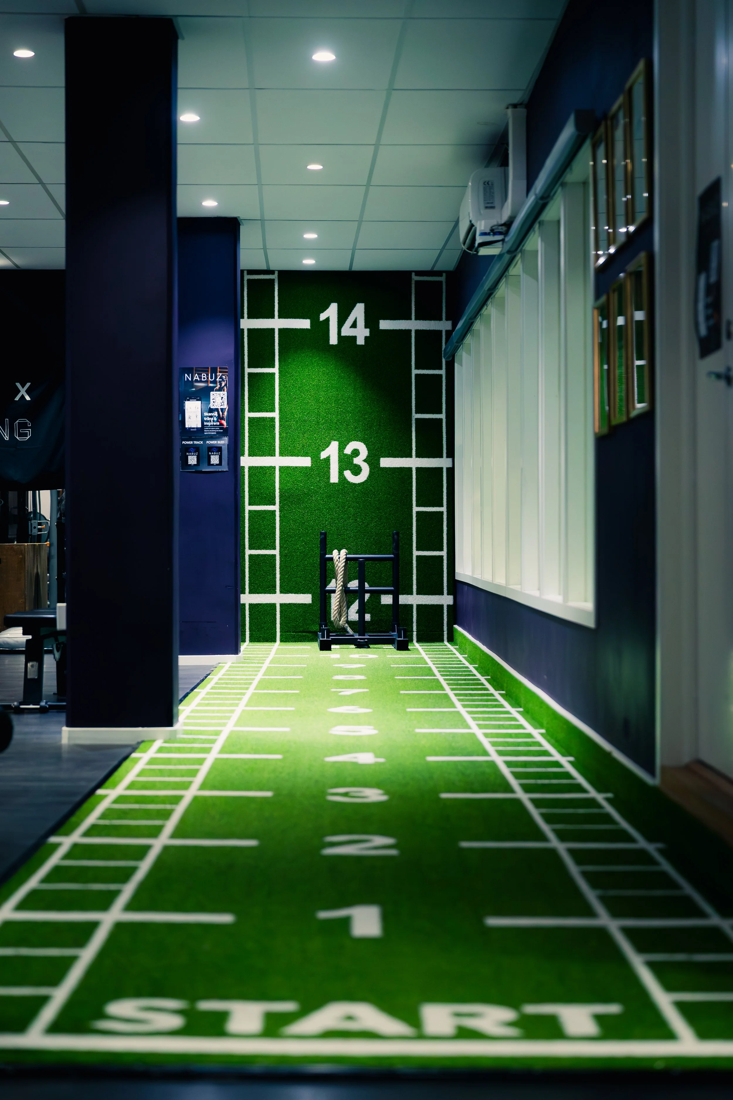 Slädbana i Strängäs bästa gym