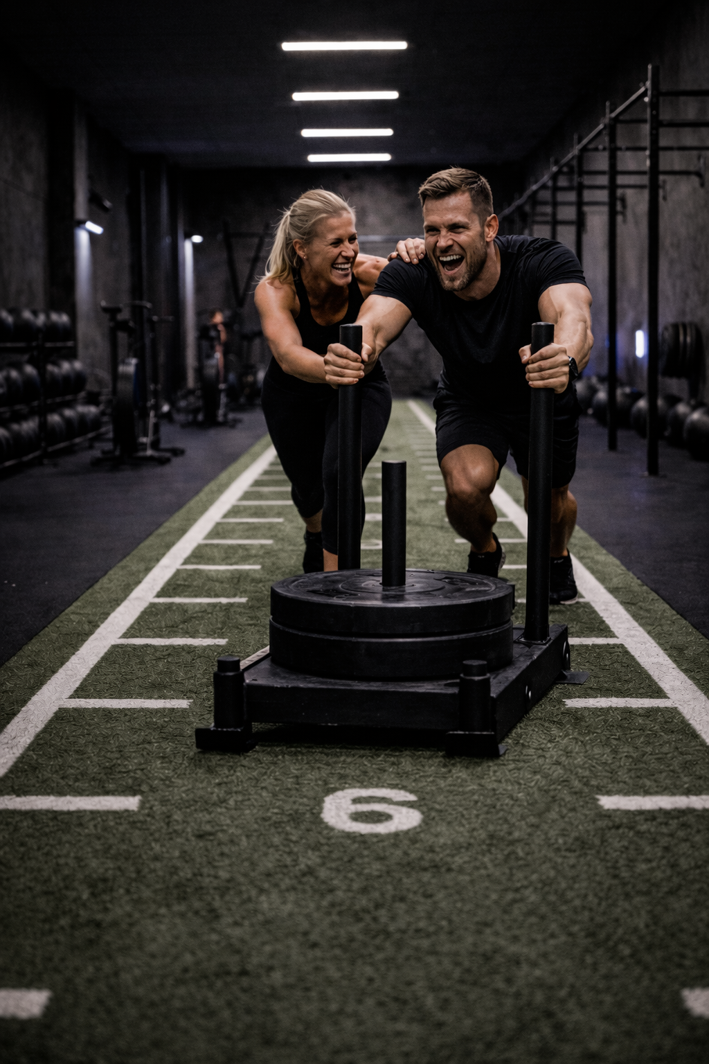HYROX träning på gymmet balanze i mariefred och strängnäs