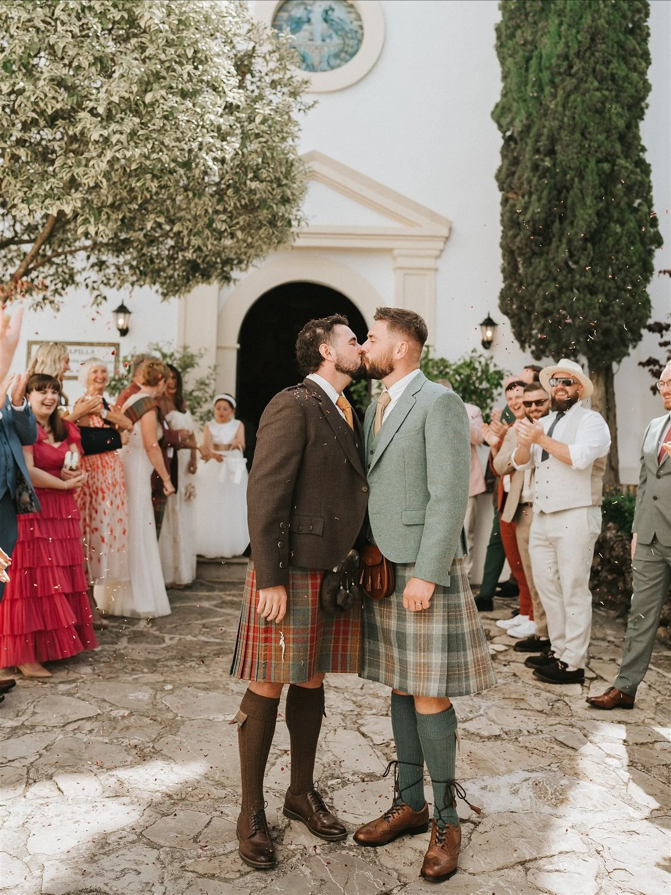 Alex &amp; Craig ✨ in Spain 🇪🇸
Earlier this year we travelled to Spain to photograph the wedding of these two gorgeous humans. YES WE DO TRAVEL ✈️
We&rsquo;re truly in love with these two, their love &amp; their friends ❤️💕 
Wedding in Spain| Gay 