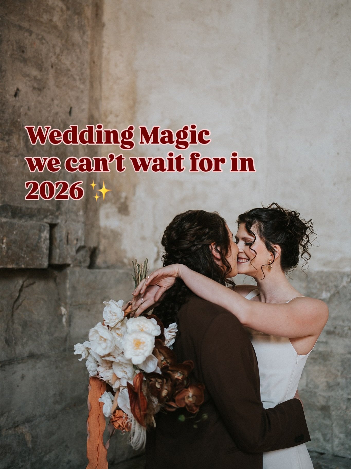Wedding Magic we&rsquo;re excited for this year ✨❤️
We&rsquo;re back baby! And ready for 2026 💕 After an amazing 2025 we&rsquo;re ready to welcome all the joy, love &amp; magic this year. What an absolute privilege to be able to photograph &amp; cap