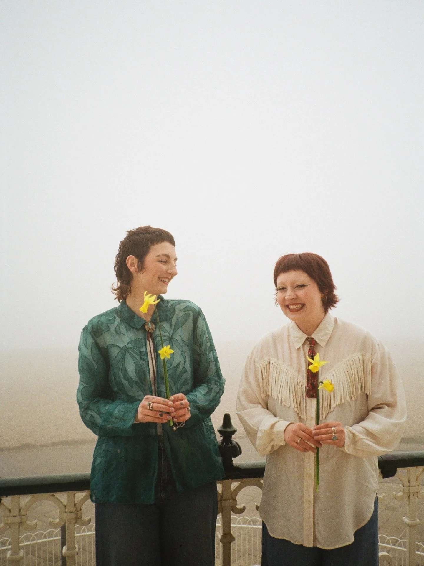 Spencer &amp; Grace at a very foggy Brighton Beach ✨💕
Honestly this gorgeous engagement shoot was so wonderful &amp; made even more special to photograph it on film 🎞️
This is your sign to embrace the weather &amp; book the photo session for those 