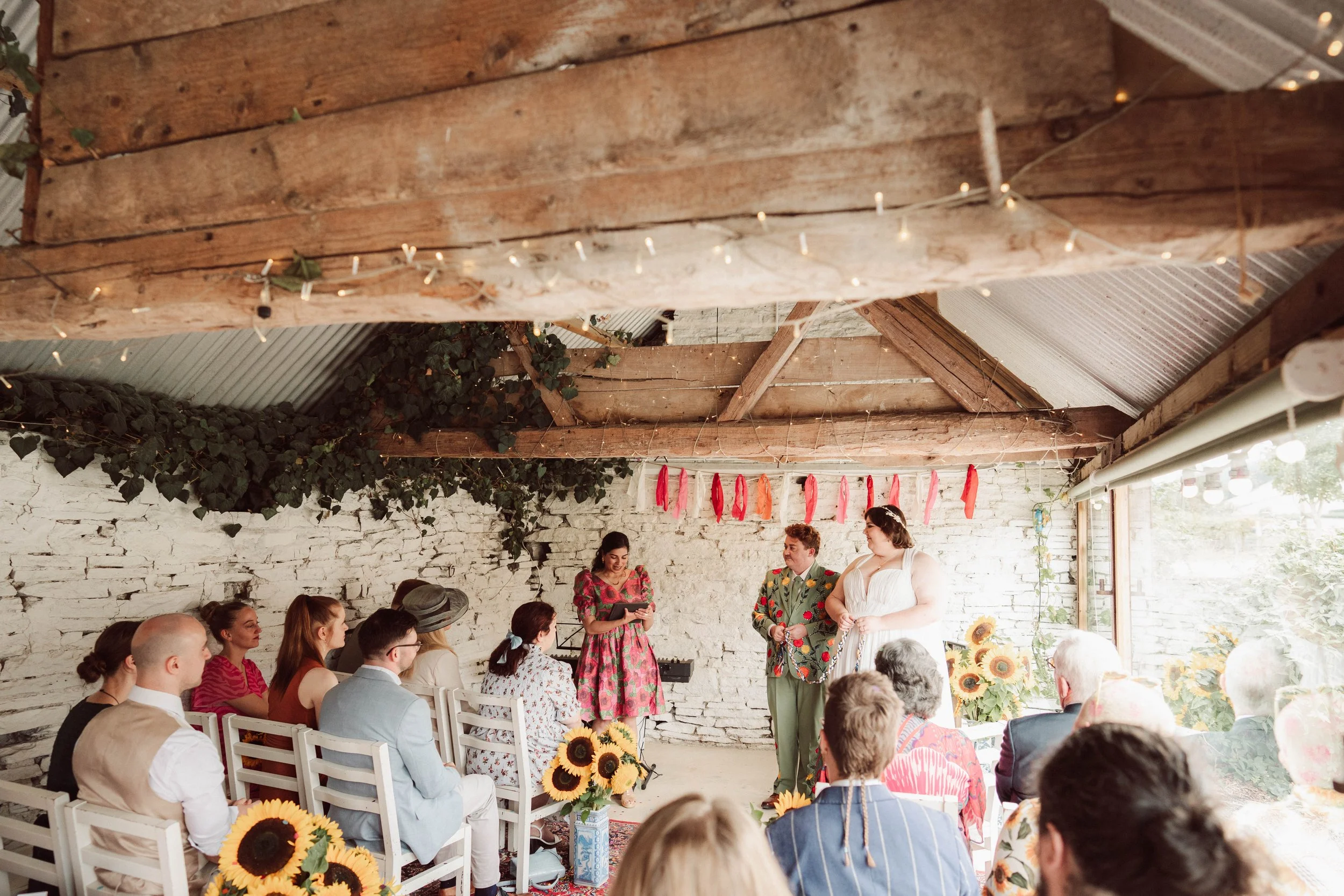 Autism friendly wedding couple