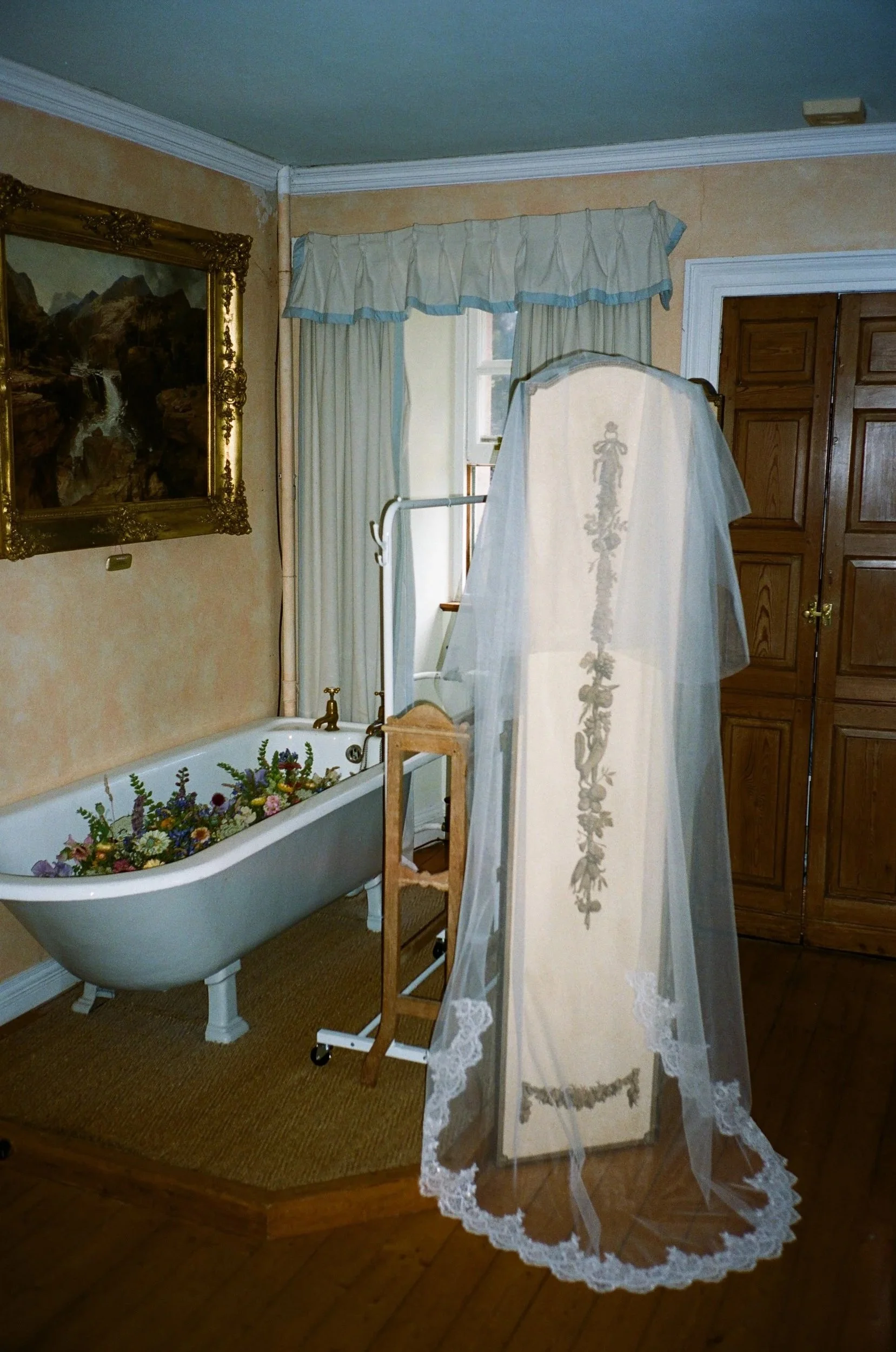 Film photography for wedding