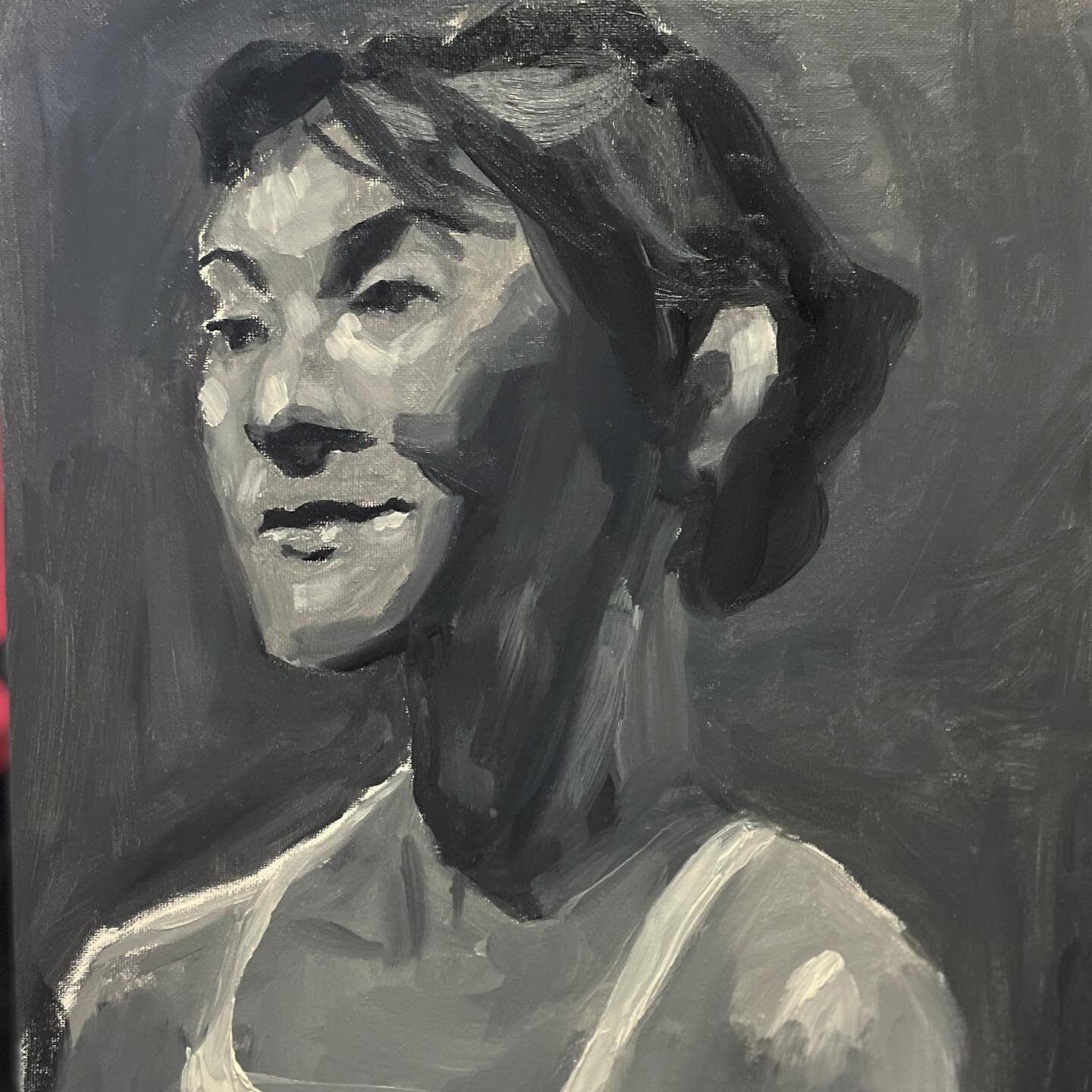 Day 3 of following the @todorovitch class at @newmastersacademy #painting #oilpaintingwip #learning