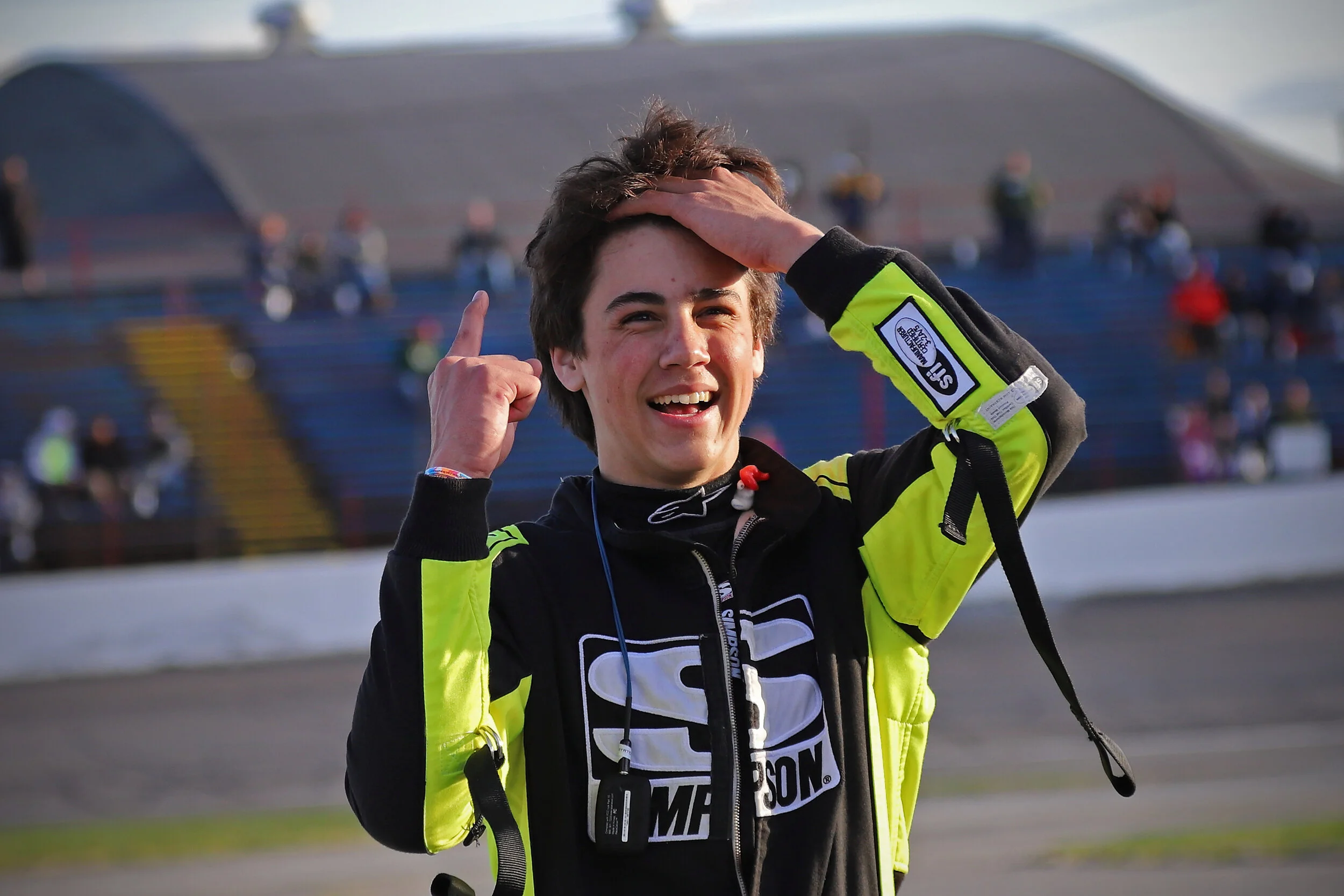 Houk taking next step in racing career