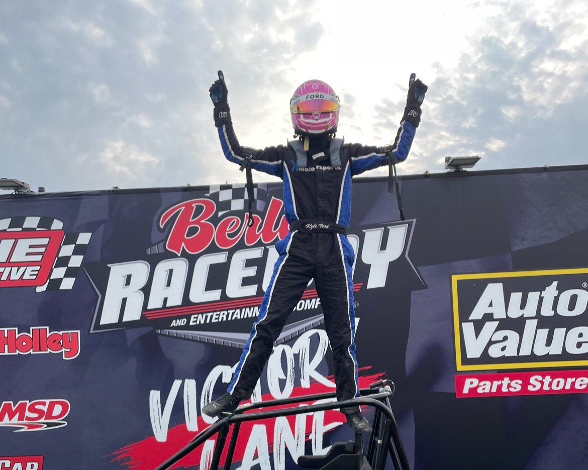 Ford sweeps Berlin for first career win