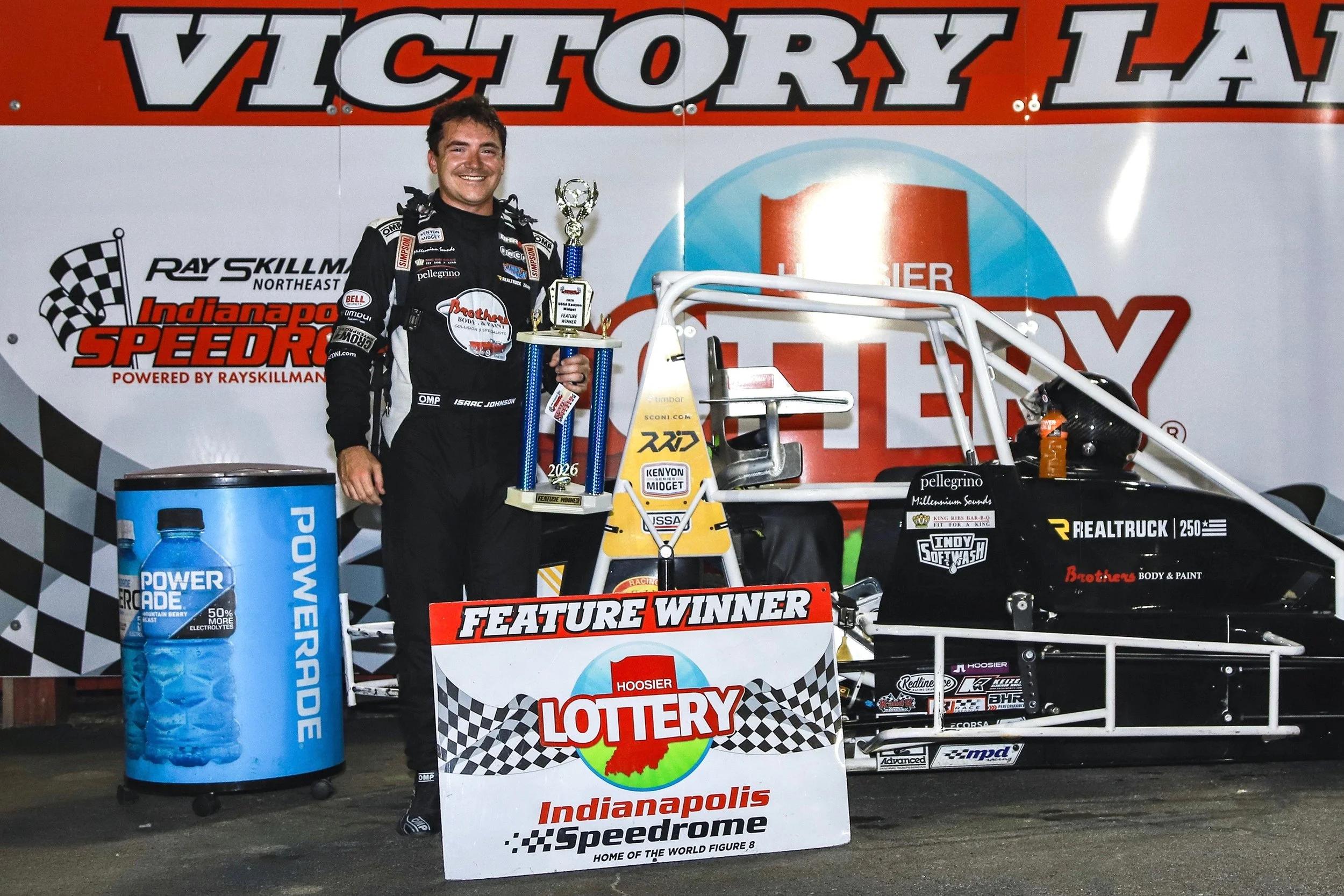 Johnson prevails at Speedrome