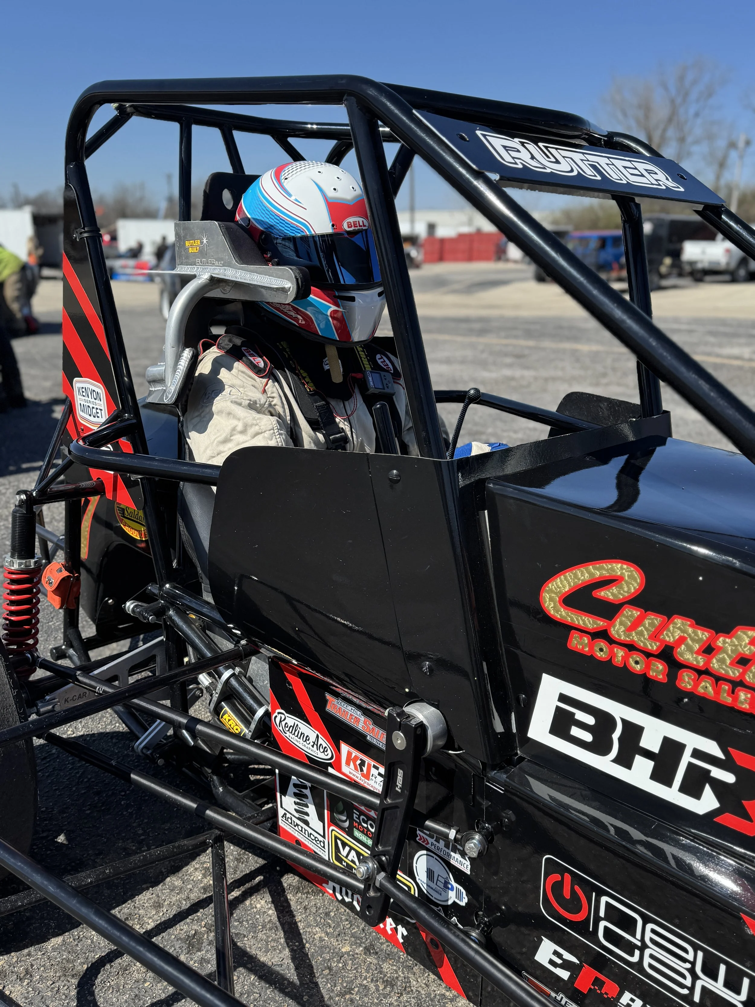 Rutter looking to climb the racing ladder