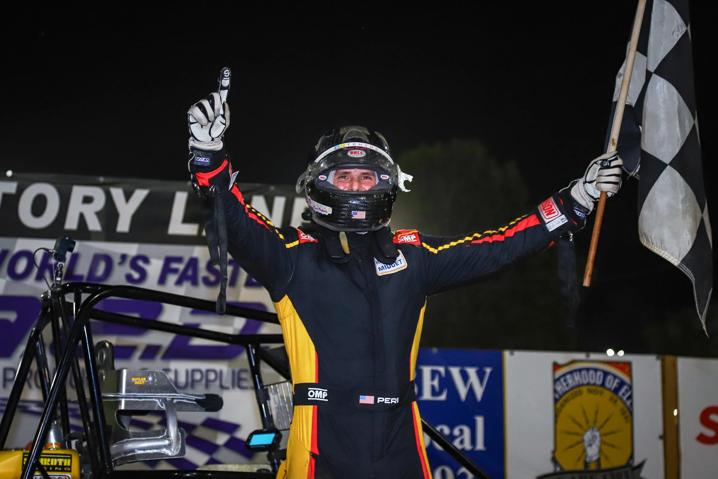Peri becomes latest Kenyon Midget winner