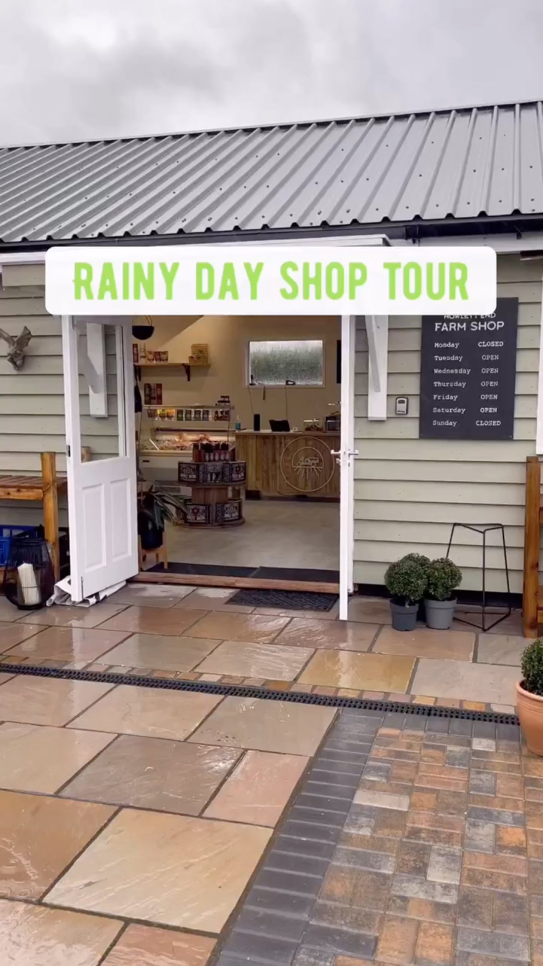Howlett End Instagram - Rainy Day Shop Tour