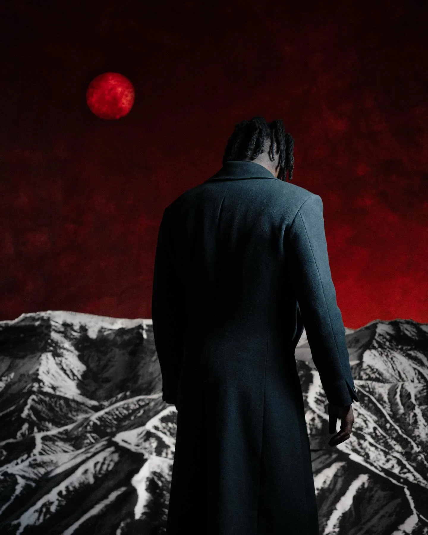 Building imaginary world from scratch which was inspired by visuals I took on my trip to Atlas mountains. 

Creating a moment for my dear friend and incredibly talented and hard working artist @atlasazure 💙🗻

Sharing a sliver of the ongoing project