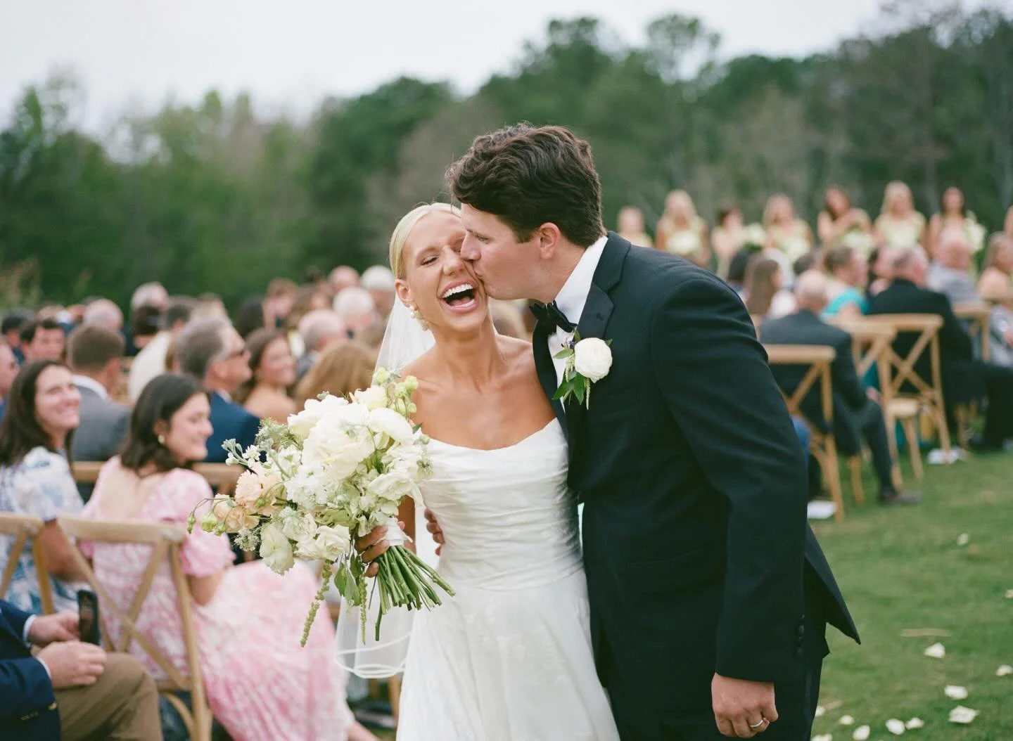 some of the most wholesome, joy-filled &ldquo;just married&rdquo; moments of Sarah &amp; Hayes🕊️

it is our greatest honor being a part of these most cherished moments! 🤍

#lauryneweddings #laurynebrides #wedding #weddingday #weddings #bride #brida