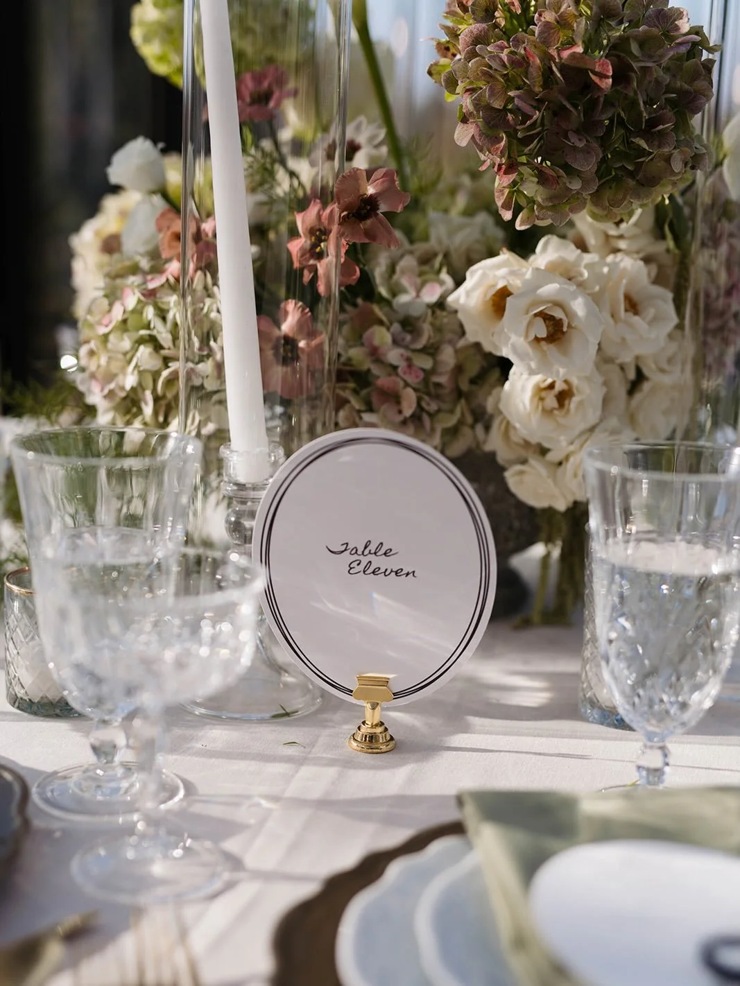Proof that the magic is in the details 🕊️

Layered textures, lush green &amp; burgundy florals, warm toned linens, sage green banquette seating, and thoughtfully designed tables created the perfect setting for an unforgettable celebration. 

A beaut