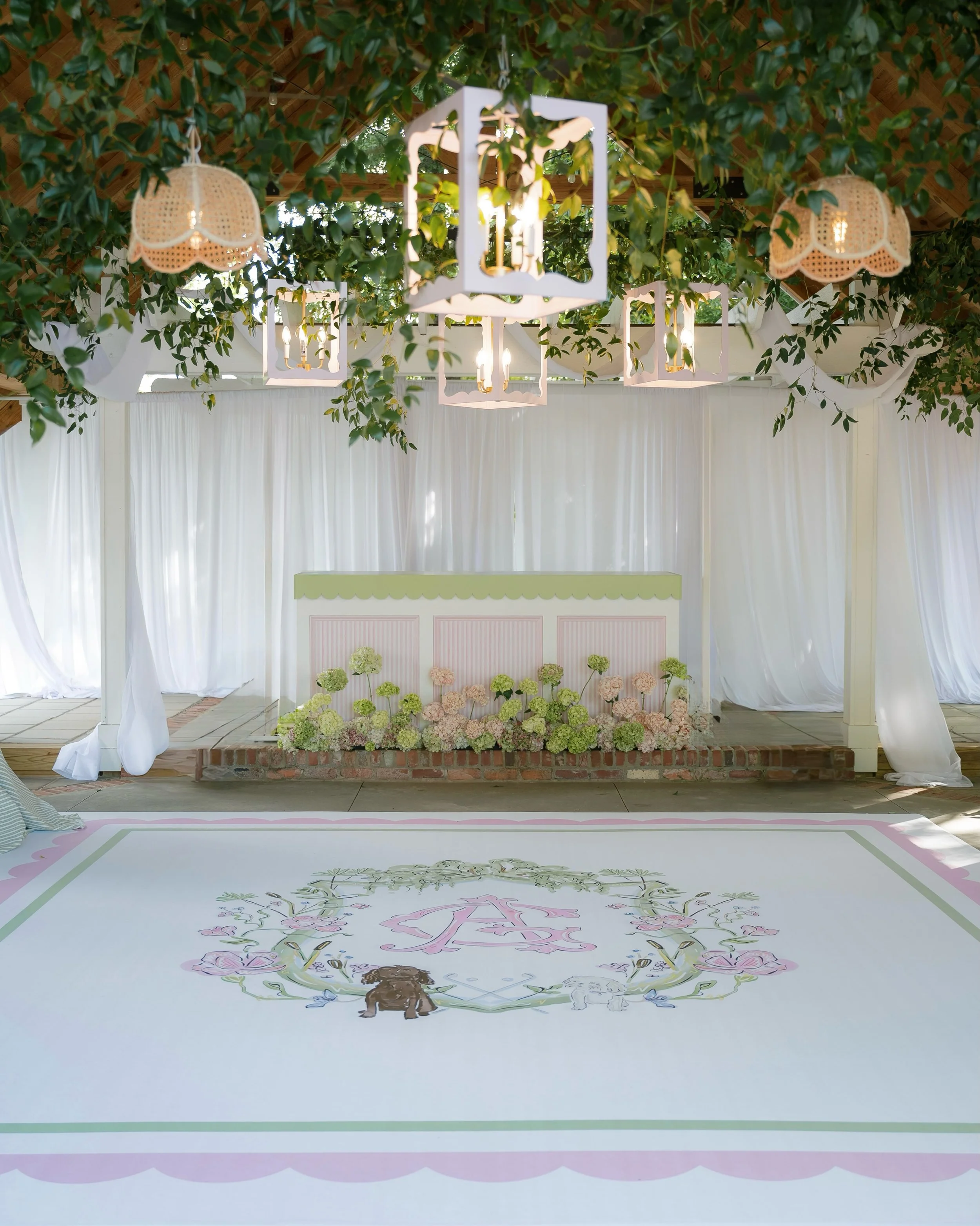 Feminine, pink &amp; green, Low-country inspired, and a dance floor that stayed full until the very last song. Every detail told a story, creating a space that invited guests to settle in, stay awhile, and celebrate Abby &amp; Grant. 🕊️

Planning &a