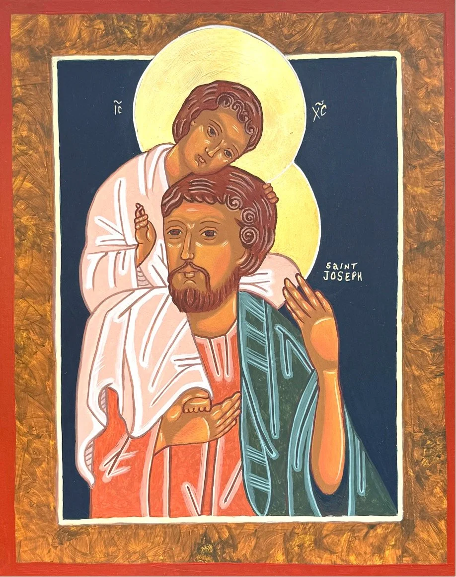 St. Joseph and the Child Jesus, 8x10