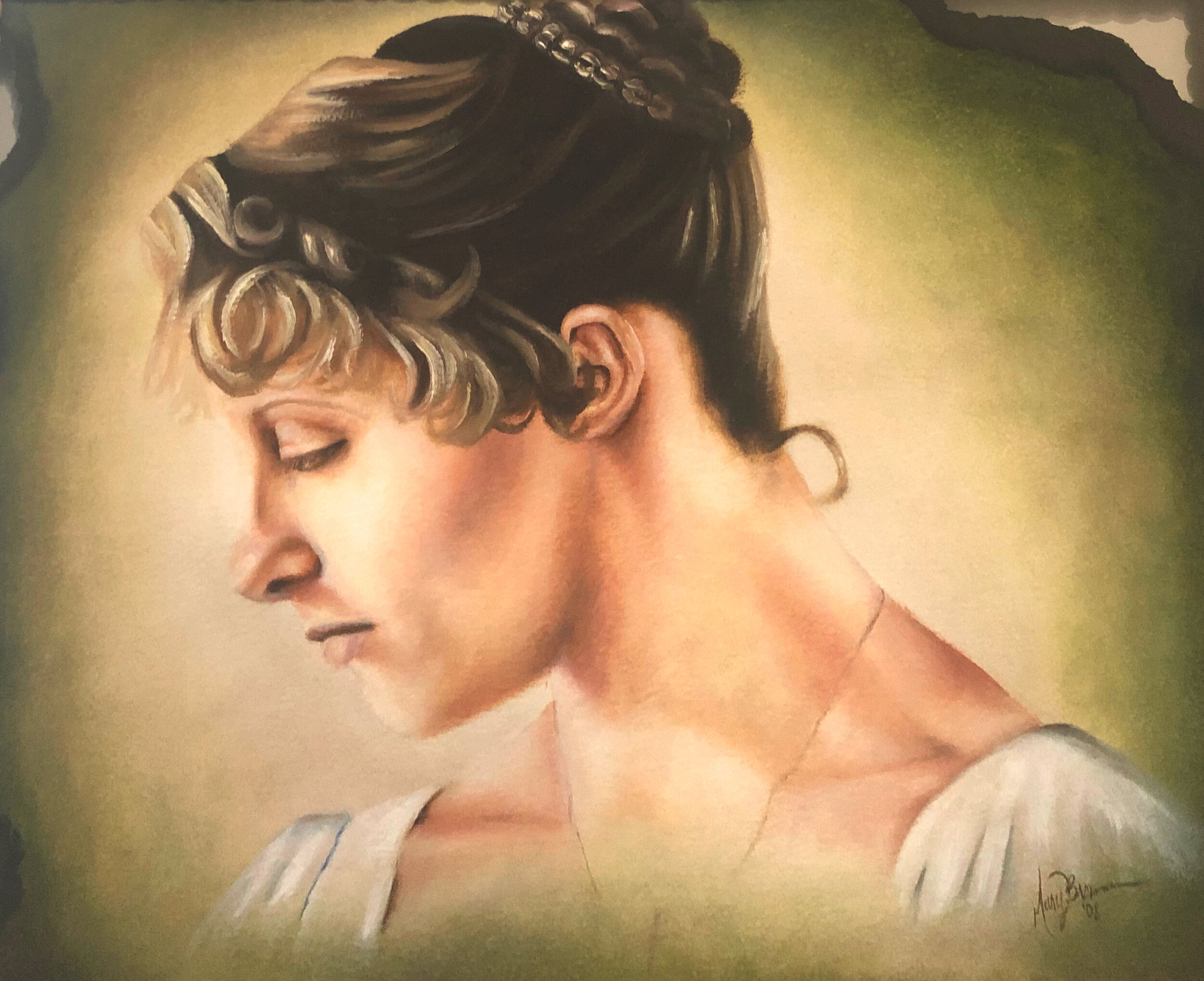 Jane
Oil on Torn Paper
~18" x 24"