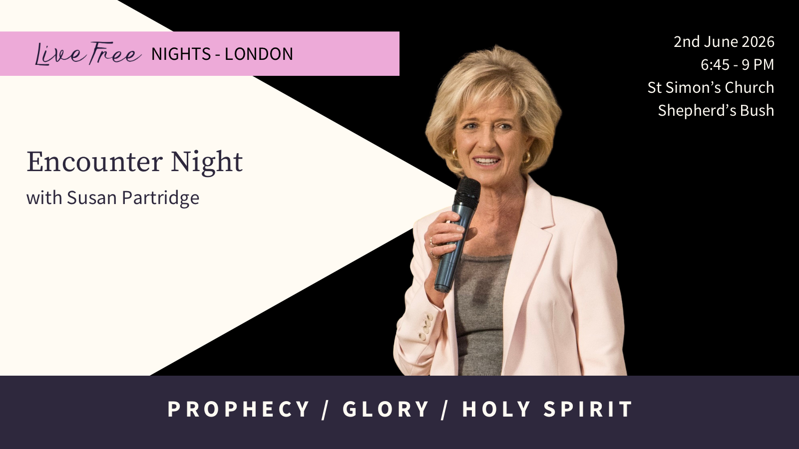 June Encounter Evening with Susan Partridge