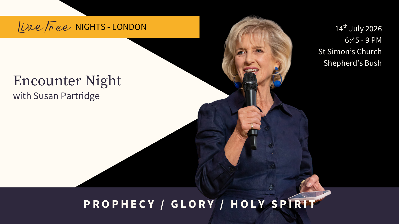 July Encounter Evening with Susan Partridge