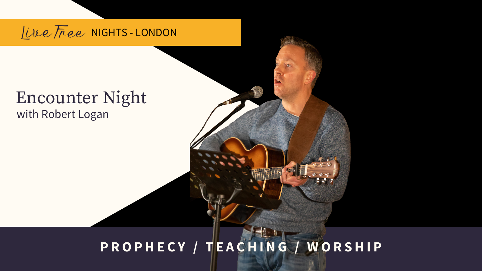July Encounter Evening with Robert Logan