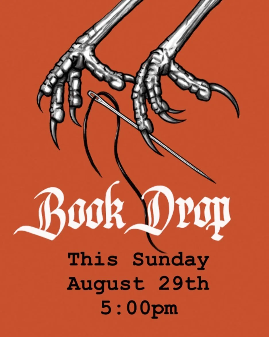 Book drop this Sunday! You can expect lots of Cicada babies and more pinup ladies 😍 5:00pm!