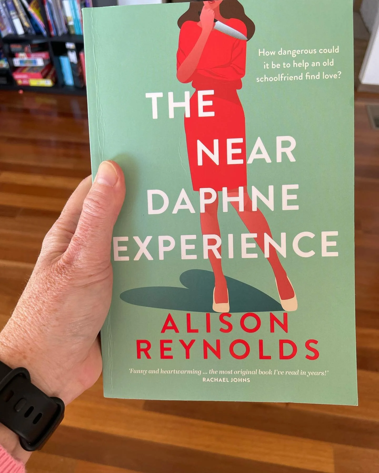 This is a really fun, clever, twisty, turny book all told through letters and emails and texts to Daphne who we never hear directly from, I was laughing out loud. Loved it , I&rsquo;ve no idea how @alisonreynoldsauthor wrote it!