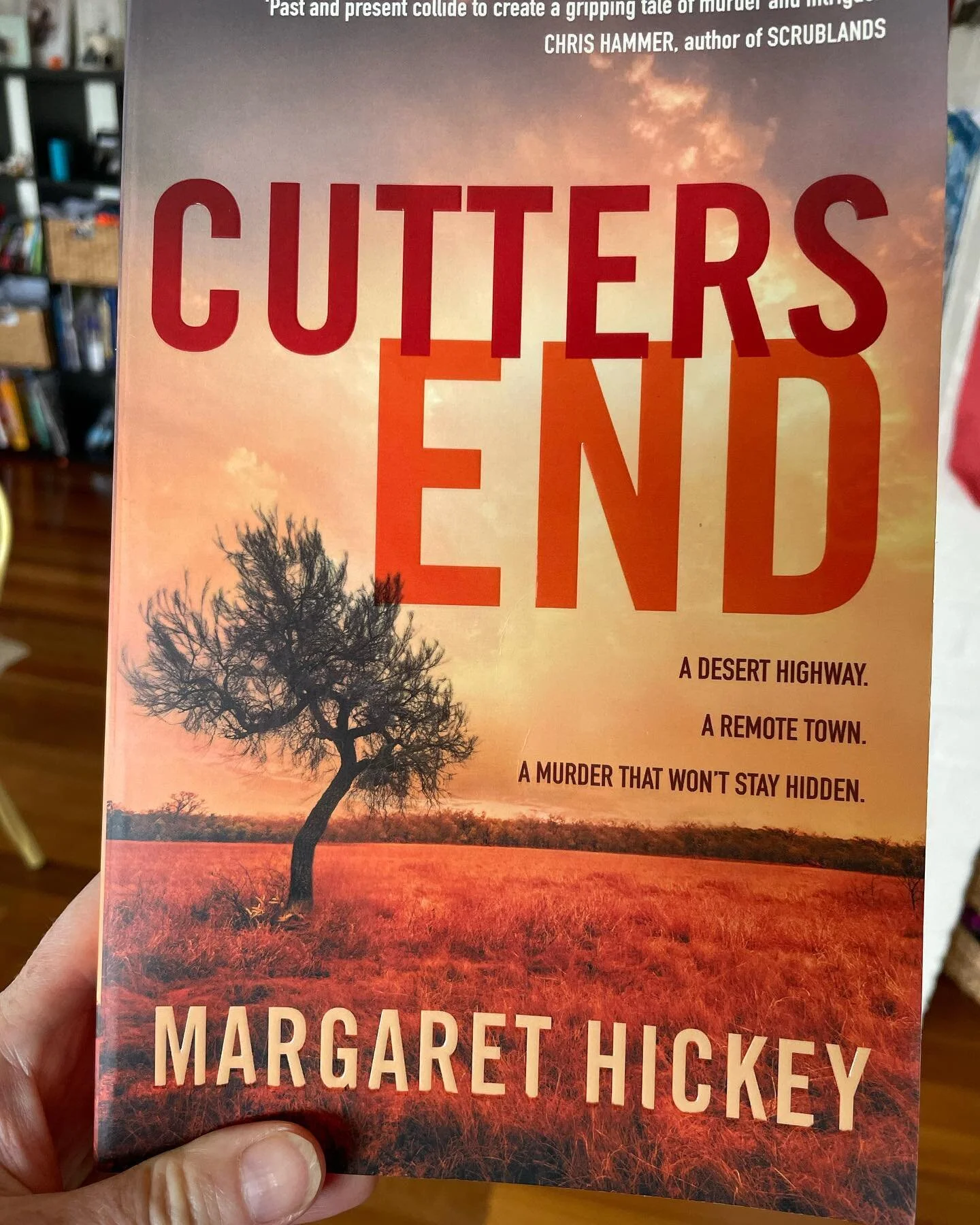 This book! Wow! If you read crime at all, you need to read #cuttersend. Mystery, thriller, goosebumps, Australian gritty crime. I couldn&rsquo;t put it down and I couldn&rsquo;t figure out what had happened. @margaret.hickey.35