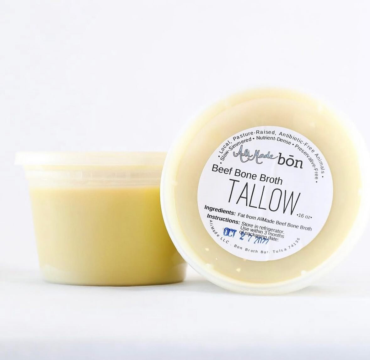 Calling Bone Broth Tallow &ldquo;The world&rsquo;s healthiest fat&rdquo; may sound too good to be true, but consider this: 
1. Fat from grassfed cows is high in omega-3s, anti inflammatory nutrients. It is considered my many the most easily digestibl