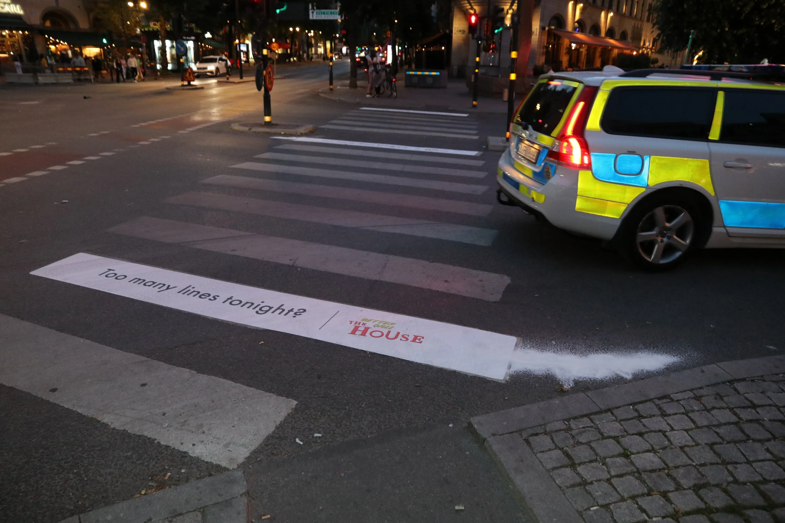 För många streck ikväll? Better call The House!