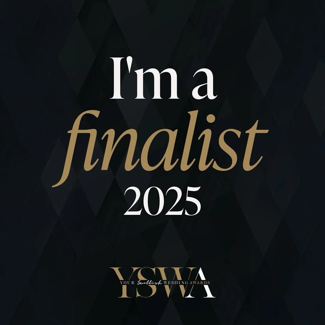 Woohoo 🎉 
.
Thank you so much to all my amazing couples for nominating me for this years @yourscottishweddingawards 🙏🏻
.
I absolutely love my job and it&rsquo;s such an honour to be on the finalist list alongside such amazing fellow suppliers!
.
C