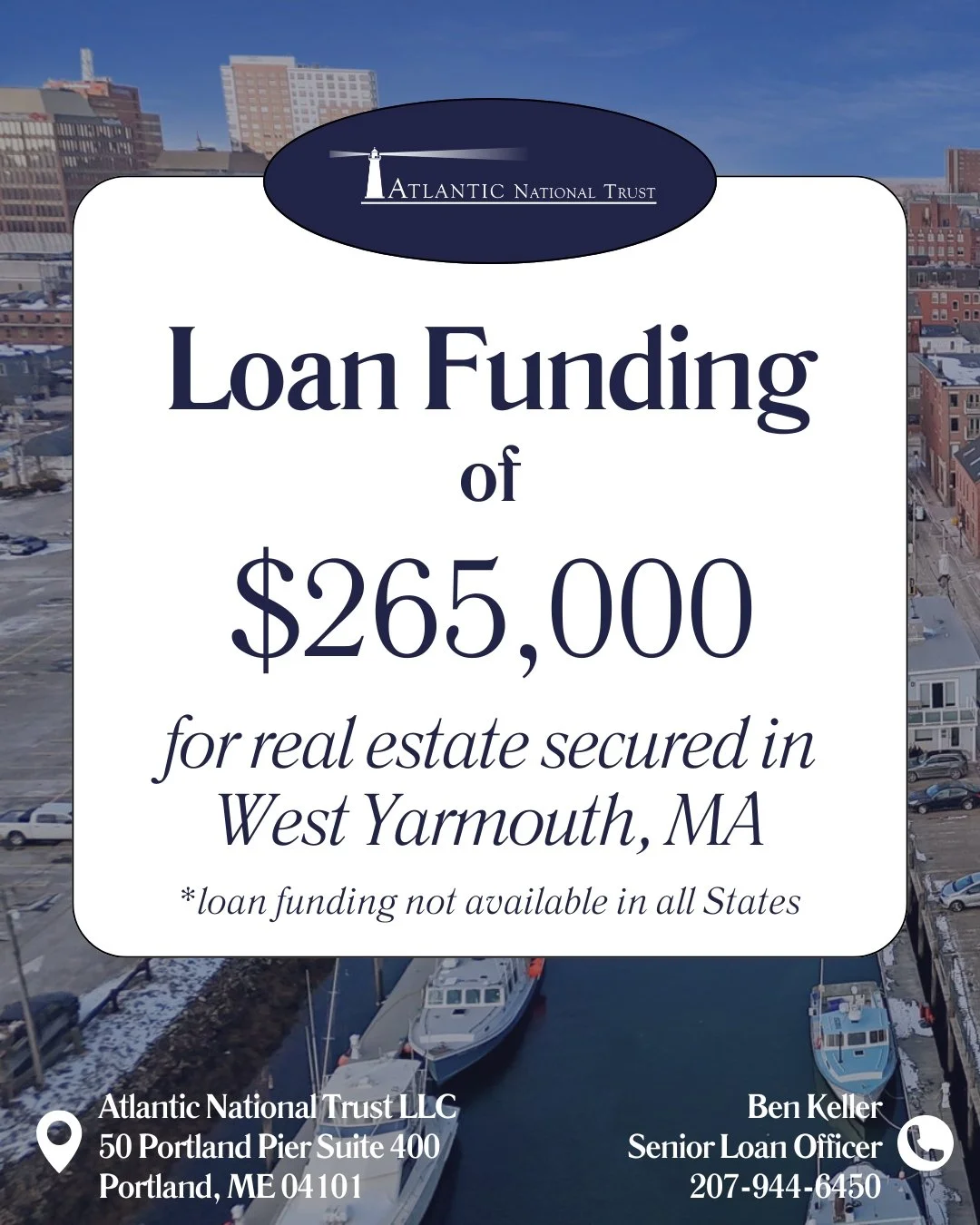 🚀 Closed in just 5 business days &mdash; start to finish.

At Atlantic National Trust, speed isn't a promise &mdash; it's our standard.

Another real estate-secured bridge loan, closed fast and efficiently.

Need capital that moves as quickly as you