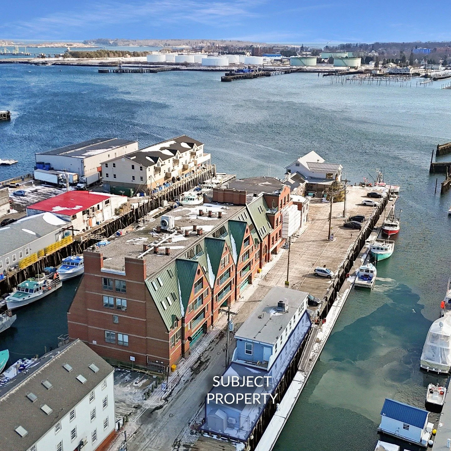 Rare opportunity! Lease a 1,550 SF fully built-out commercial suite at 39 Portland Pier. Located in the heart of Portland's working waterfront, this historic space offers stunning harbor views and versatile zoning. Perfect for professional offices, m
