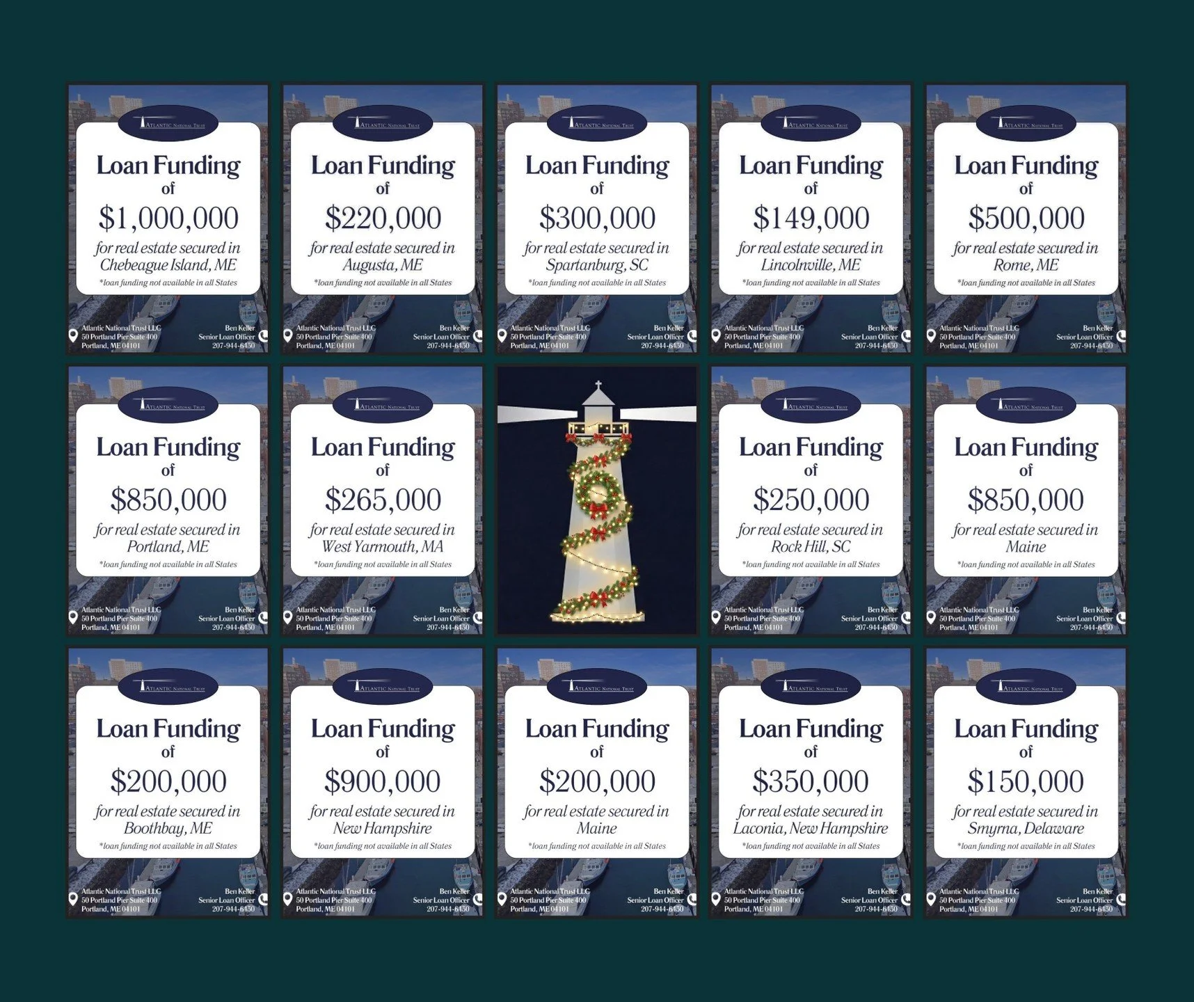 It&rsquo;s been a busy and exciting year at Atlantic National Trust!

As we celebrate the holidays here in Portland, Maine, we&rsquo;re looking back at a snapshot of the commercial deals we&rsquo;ve funded recently. From our backyard here in New Engl