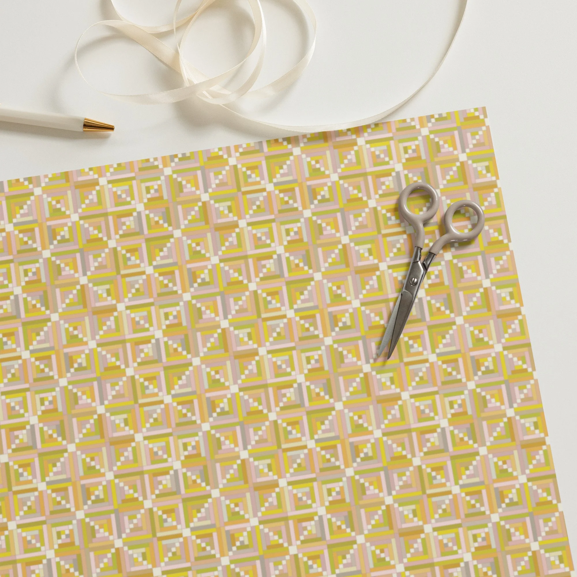 Bradbury Rd. - Spring Mix Wrapping Paper Sheets — Bayhill Studio