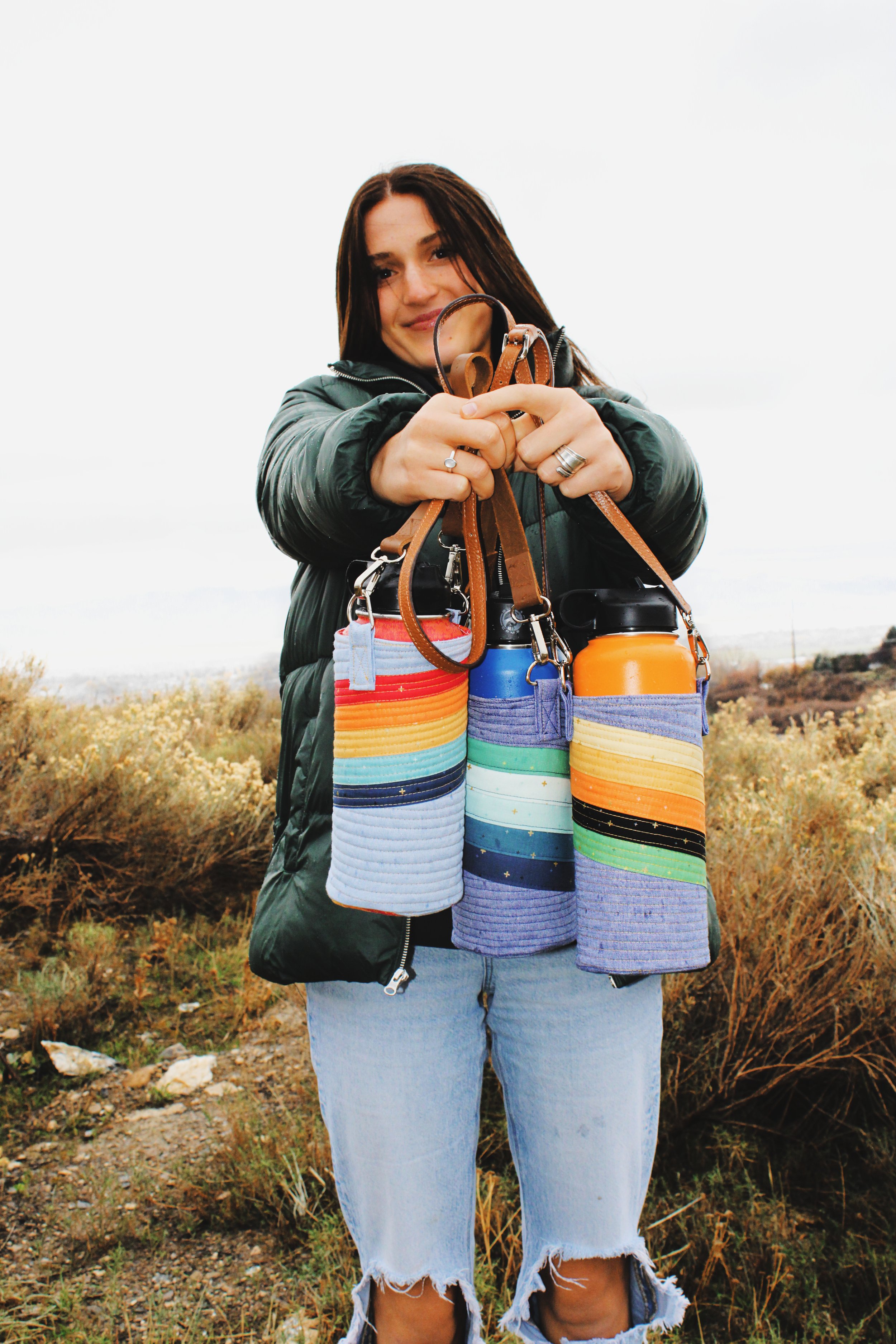 Quilted Hydro Flask Holder Tutorial — Bayhill Studio