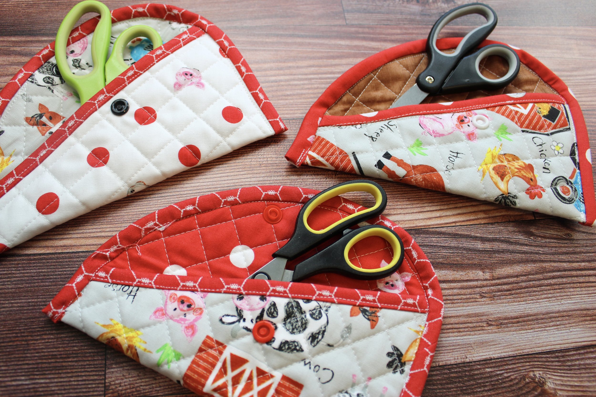 A Case for Traditional Sewing Scissors
