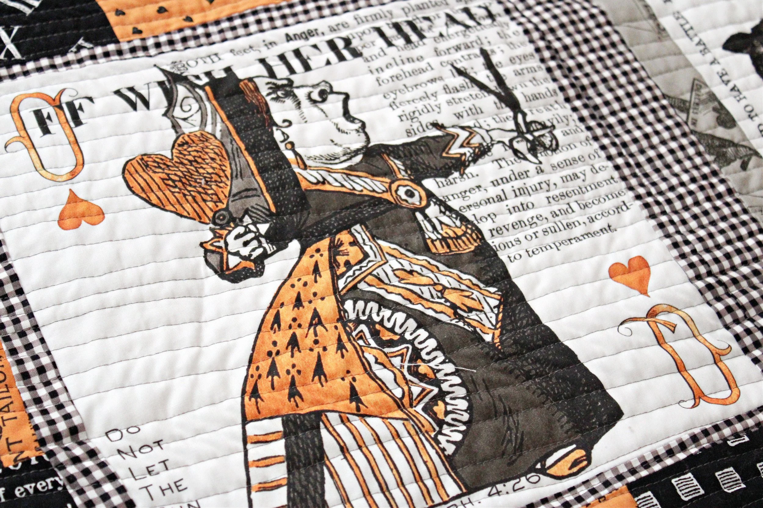 Mad Masquerade Panel Patch Quilt — Bayhill Studio