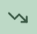 An icon of a downward arrow with a curved tail, indicating download or direction.