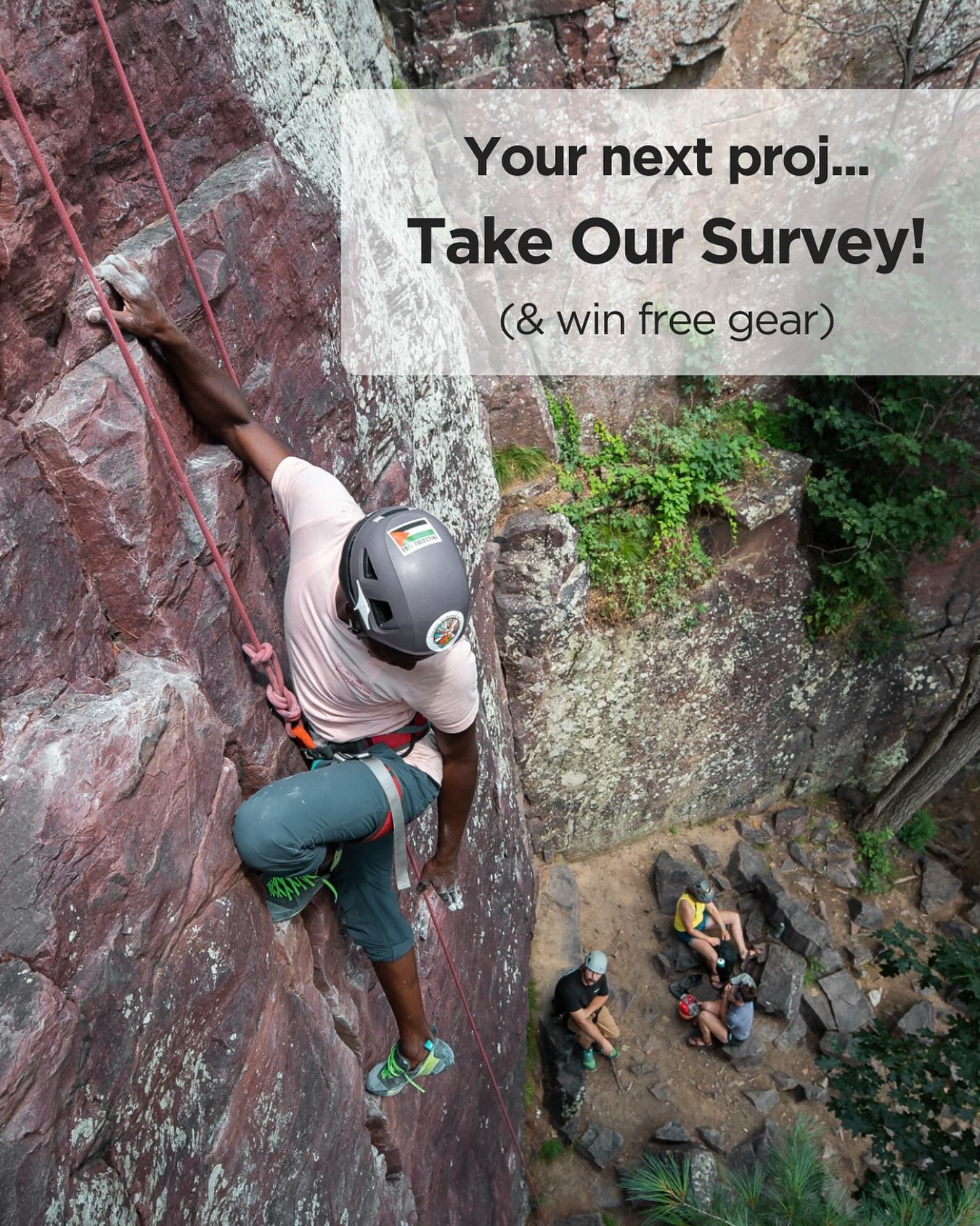 🧗 Think your rack or pad is valuable? Your survey response is worth even more!

Every time you climb at Devil&rsquo;s Lake, we want to hear from you! Why? Because your spending on gear, gas, snacks, and post-send burritos actually helps protect and 