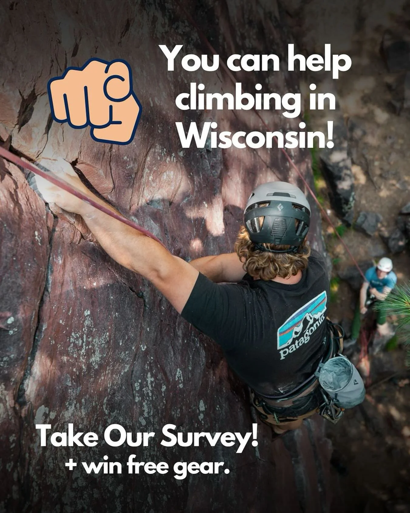 🧗‍♀️ Climbing at Devil’s Lake this weekend (or anytime in October)? Do us a solid - take our Economic Impact survey!
Our Economic Impact Study is live through the end of October/early November, and every single time you climb at the Lake,