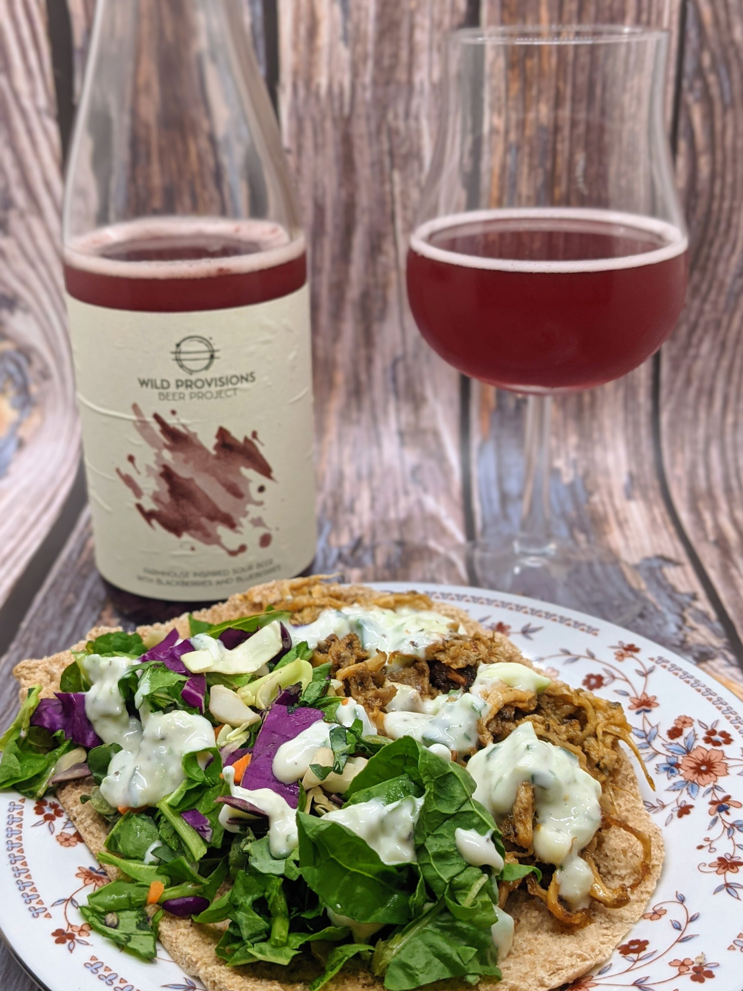 ushroom Gyro and Wild Provisions Farmhouse-Inspired Sour Beer: A Perfect Pairing