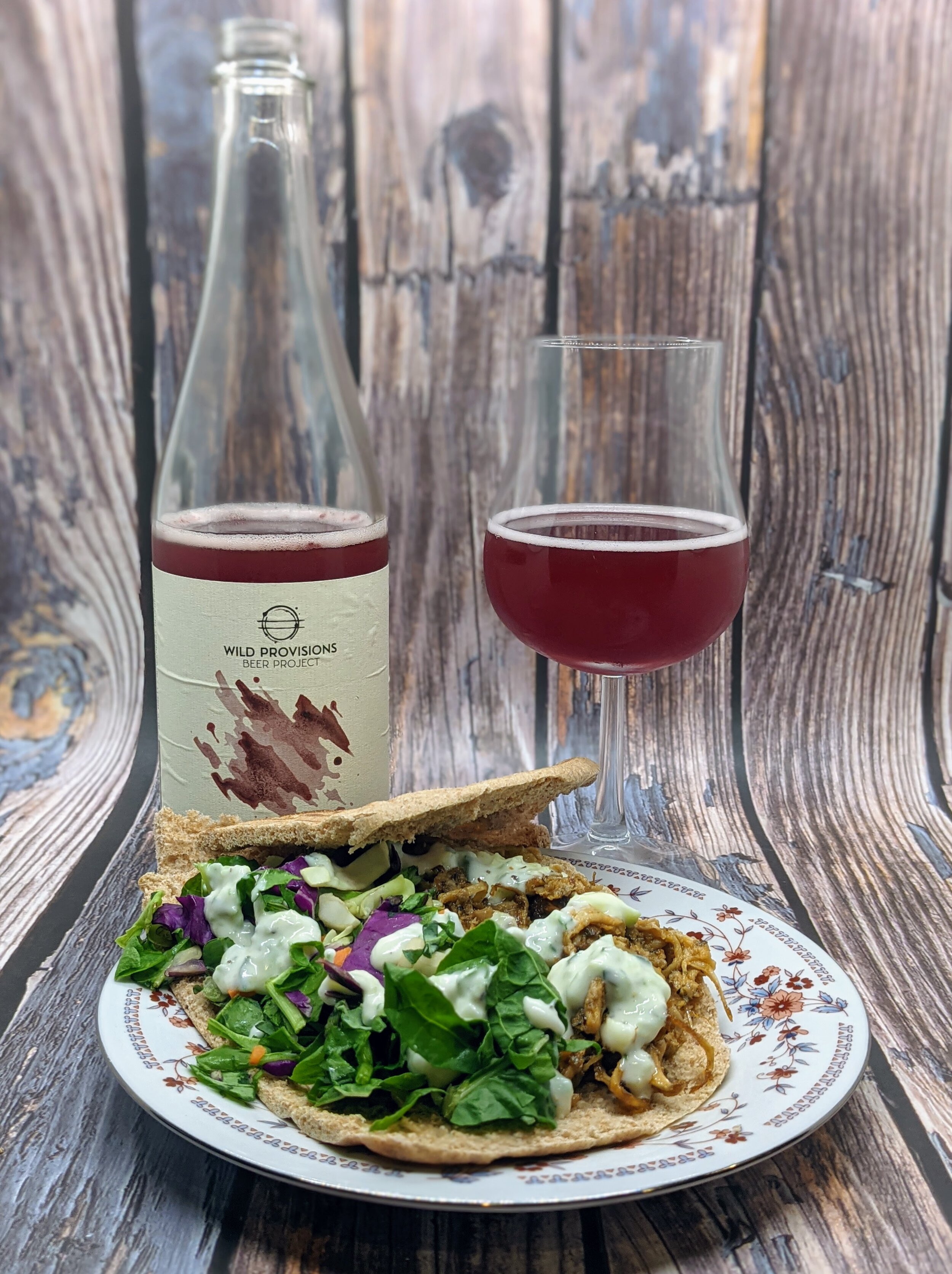 Mushroom Gyro w/ Fruited Sour