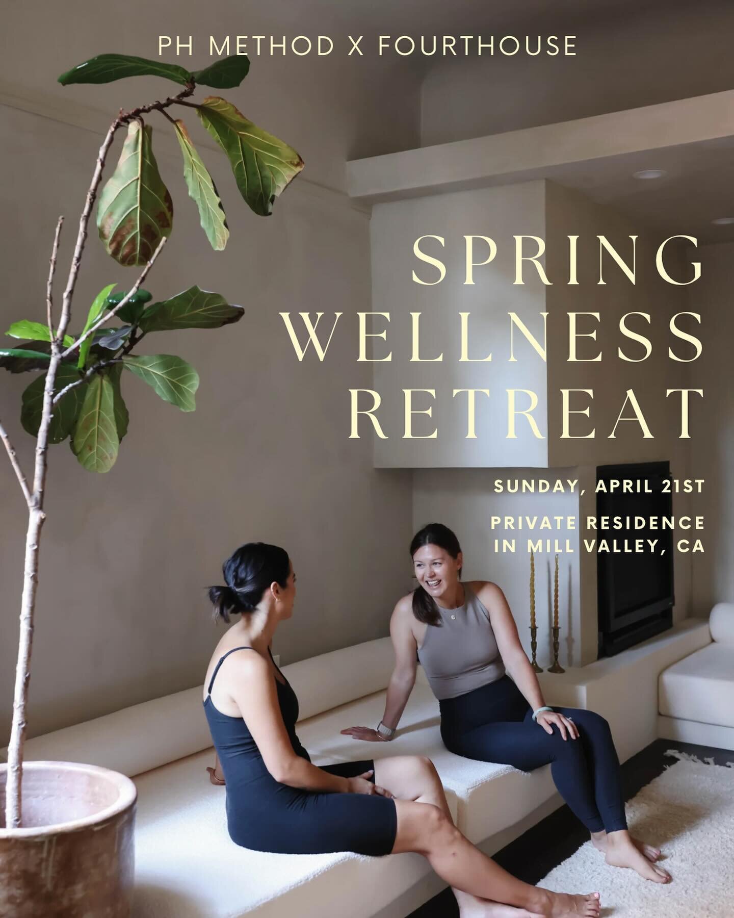 📣 Bay Area Mamas you won&rsquo;t want to miss this! 

Tickets are now on sale for our Spring Wellness Retreat 2024 

Join Jackie Crown @fourthouse and @phmethod for an immersive day wellness experience dedicated to nurturing the mother. 

As mothers