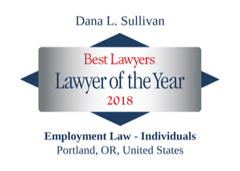 Best Lawyer of the Year 2018 Dana L Sullivan Portland OR.png