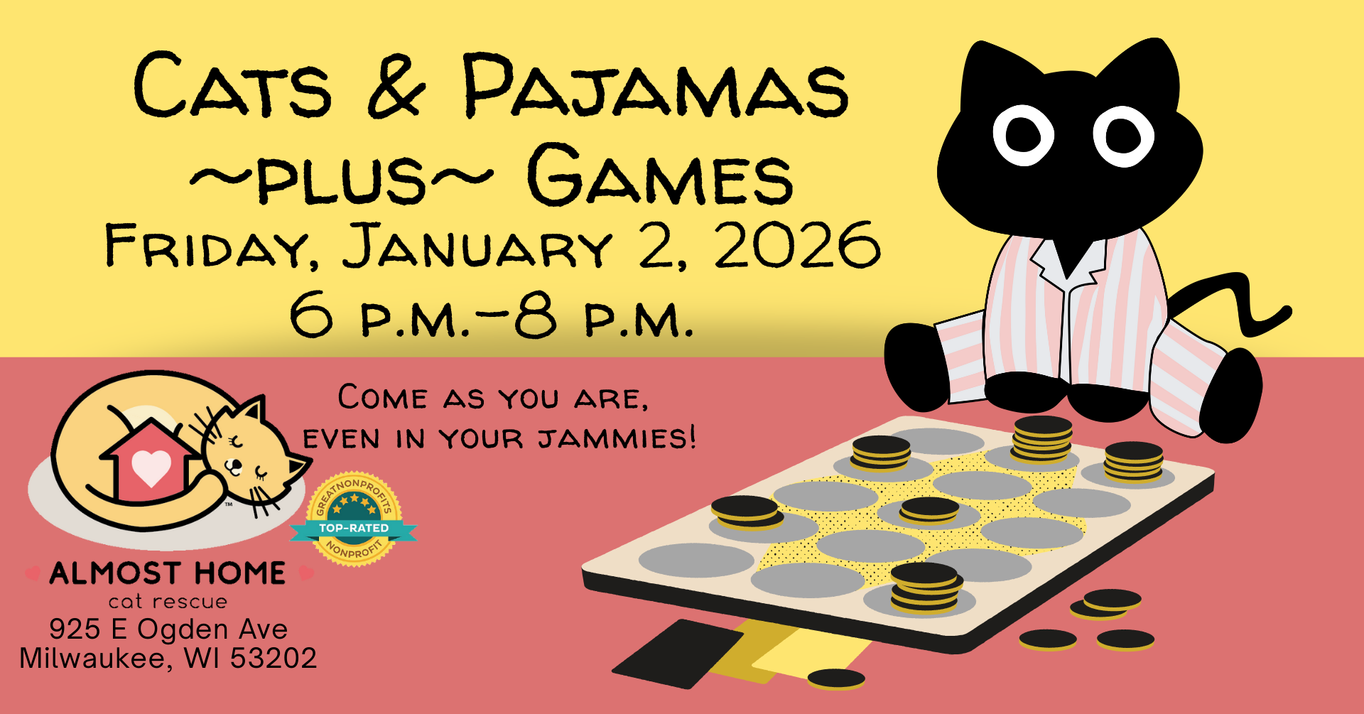 01.02.26 Cats & Pajamas ~plus~ Games Furst Furday Open House
