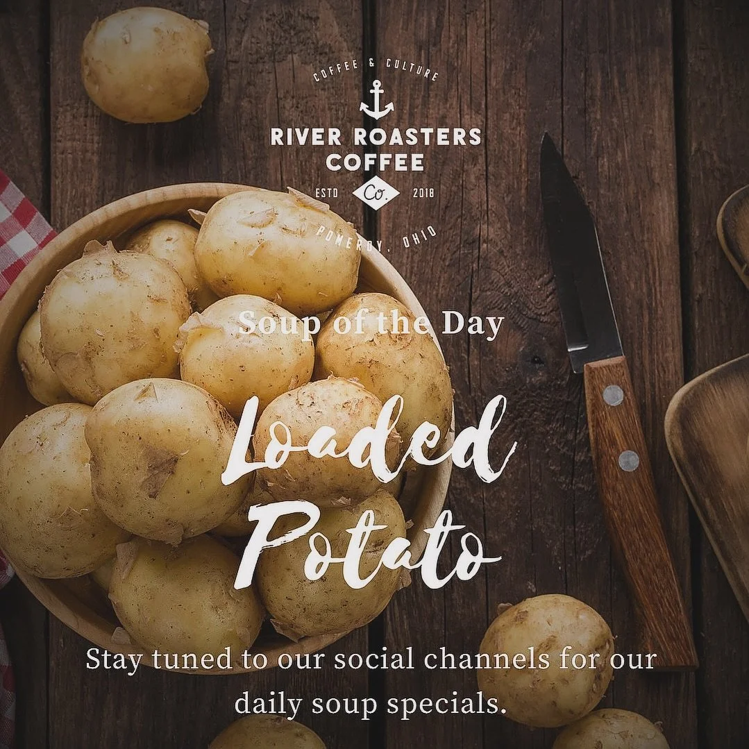 10/24/25- loaded potato soup is on the board!