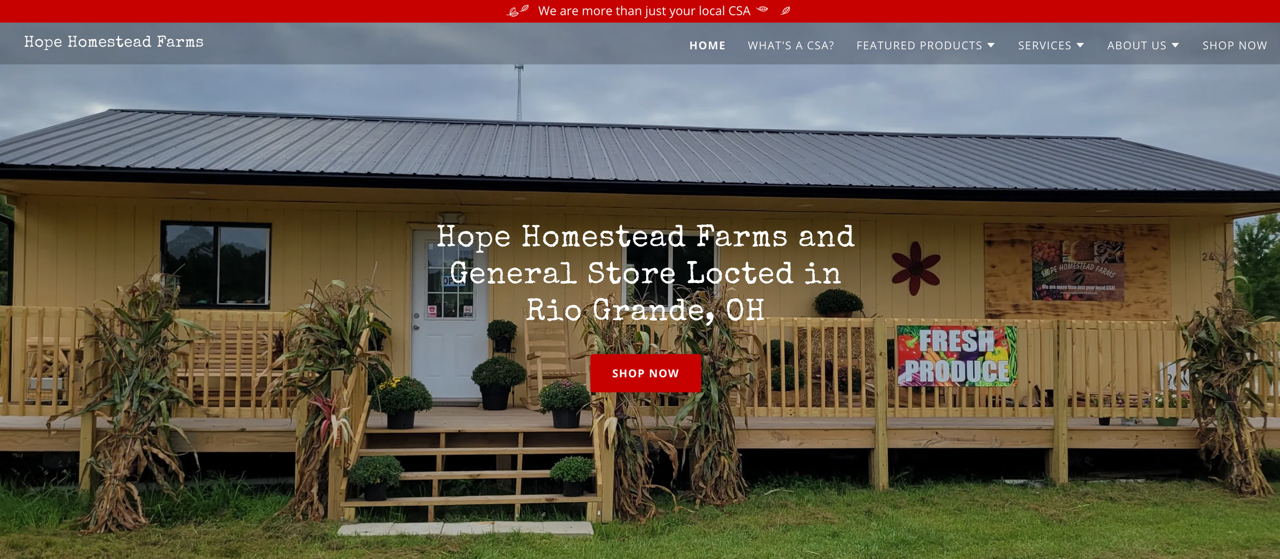 Hope Homestead Farms and General Store