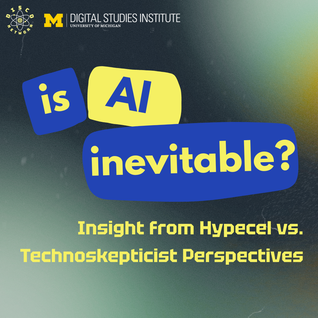 Is AI Inevitable? Insight from Hypecel vs. Technoskepticist Perspectives