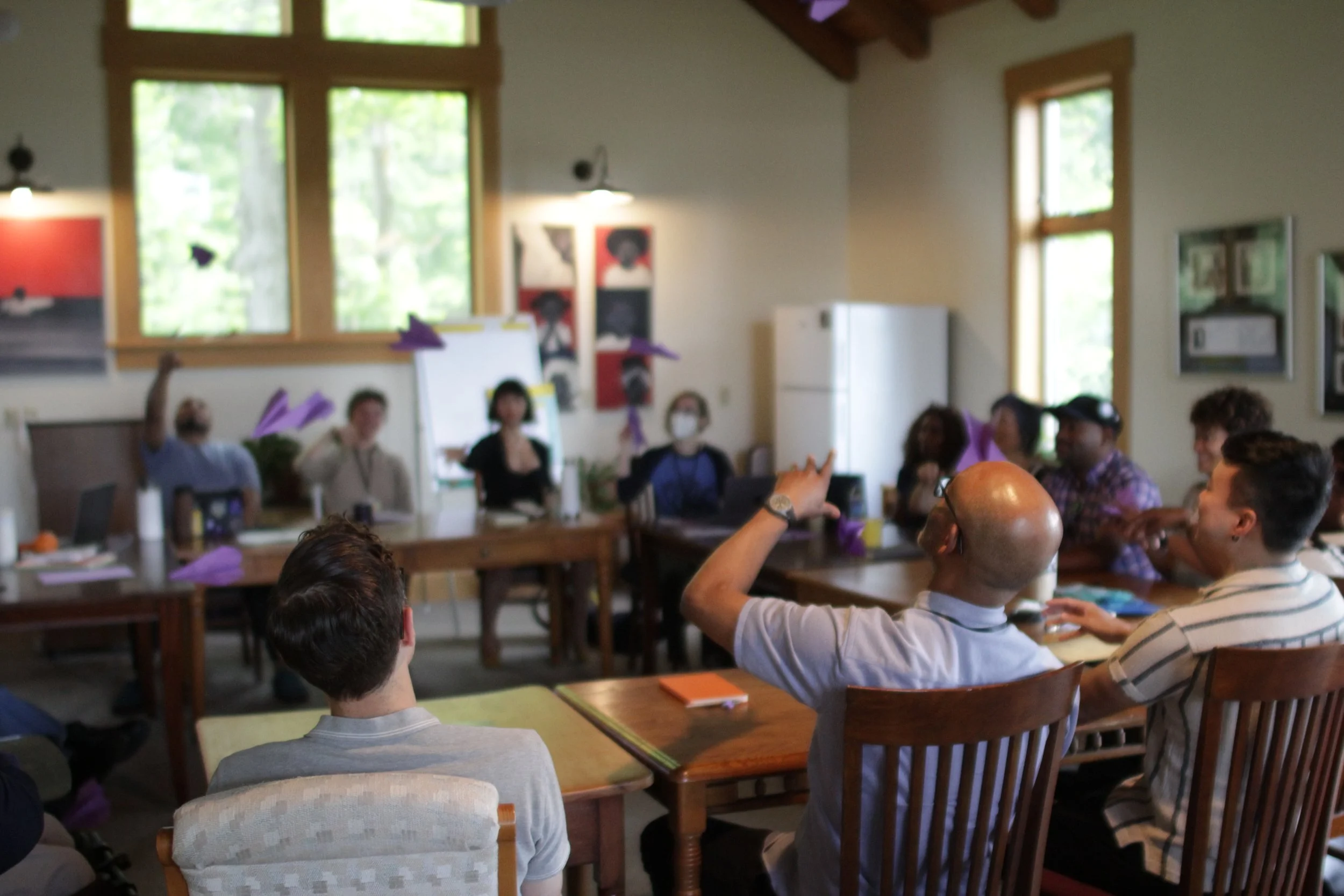 2023 Book Jam-Photo-largegroup-purplepaperairplanes_8514.JPG