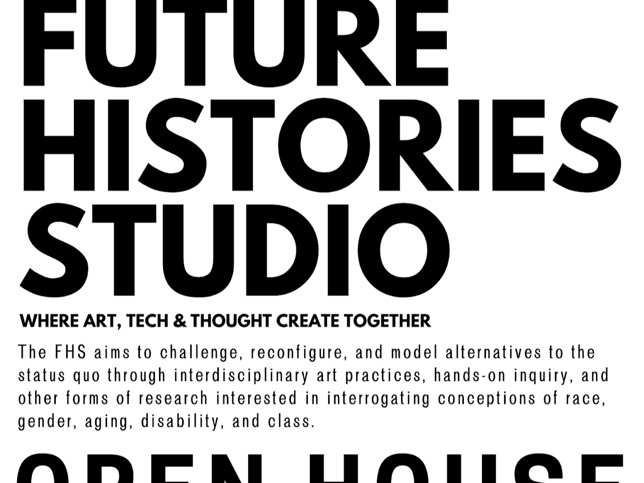 Flier features white background with bold black text